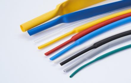 What are the characteristics of the three types of heat shrink tubing?